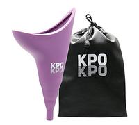 KPOKPO Premium - Dispositivo de orinación femenina, reutilizable de silicona, portátil, embudo para orinar para mujeres de pie, para actividades al aire libre, movilidad incómoda, actividades, campin