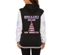 Kpop BTS sudadera con capucha Bangtan Boys Love Yourself Jimin SUGA Jungkook V JIN Sudadera - Negro - Large