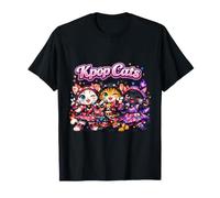 KPOP Cats - Linda música Pop para niñas, Adolescentes y Mujeres, Adorable Camiseta