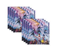 Kpop Demon 20 servilletas de cumpleaños, Huntrix servilletas de cumpleaños para niños, servilletas de papel de Anime para fiestas, lindas decoraciones de cumpleaños para niñas y niños (D)