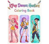 KPop Demon Hunters Coloring Book