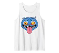 KPOP Demon Hunters Derpy Tiger Face Camiseta sin Mangas