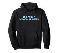 KPOP Demon Hunters Full Colour Logo Oficialmente Autorizado Sudadera con Capucha