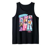 KPOP Demon Hunters Huntrix Anime Sketch Camiseta sin Mangas