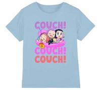 KPOP Demon Hunters - Huntrix Couch Couch Couch Kids T Shirt, Light Blue, 5-6