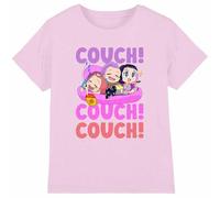 KPOP Demon Hunters - Huntrix Couch Couch Couch Kids T Shirt, Light Pink, 9-11