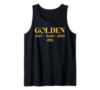 KPOP Demon Hunters Huntrix Golden Names Camiseta sin Mangas