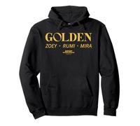 KPOP Demon Hunters Huntrix Golden Names Sudadera con Capucha