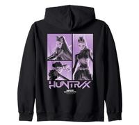 KPOP Demon Hunters Huntrix Grid Oficialmente Autorizado Sudadera con Capucha