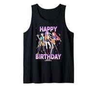 KPOP Demon Hunters Huntrix Happy Birthday Gradient Camiseta sin Mangas