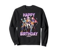 KPOP Demon Hunters Huntrix Happy Birthday Gradient Sudadera