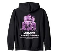 KPOP Demon Hunters Huntrix Huntr/X Billboard Poster Back Sudadera con Capucha