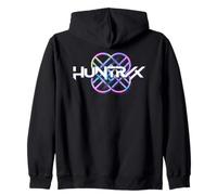 KPop Demon Hunters Huntrix Huntr/X Pastel Logo Sudadera con Capucha