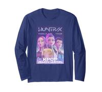 KPOP Demon Hunters Huntrix Huntr/X World Tour Billboard Manga Larga