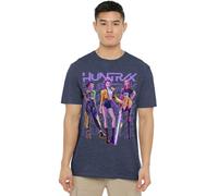 KPOP Demon Hunters Huntrix Huntrx Golden Trio Pose Camiseta Unisex, Marino, XXL