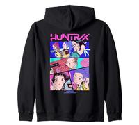 KPOP Demon Hunters Huntrix Neon Comic Anime Sudadera con Capucha