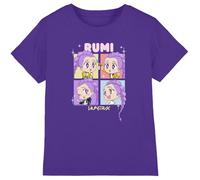 KPOP Demon Hunters - Huntrix Rumi Chibi Boxes Kids T Shirt, Purple, 7-8