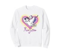 KPOP Demon Hunters Huntrix Saja Boys Rujinu Heart Fan Art Sudadera