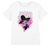 KPOP Demon Hunters - Jinu Demon Heart Flames Kids T Shirt, White, 3-4
