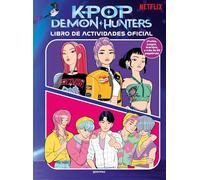 KPop Demon Hunters - Libro de actividades oficial: Puzles, juegos y acertijos y más de 50 pegatinas (Montena)