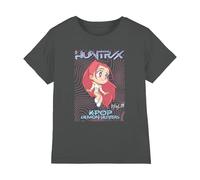 KPOP Demon Hunters Mira Poster Kids T Shirt, Charcoal, 7-8