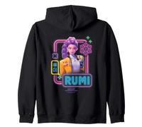 KPOP Demon Hunters Rumi Glowing Lights Sudadera con Capucha