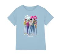 KPOP Demon Hunters Saja Boys Boy Band Camiseta Infantil, Azul Claro, 5-6 A