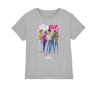 KPOP Demon Hunters Saja Boys Boy Band Camiseta Infantil, Gris Heather Deportivo, 5-6 A