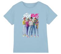 KPOP Demon Hunters - Saja Boys Boy Band Kids T Shirt, Light Blue, 5-6