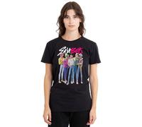 KPOP Demon Hunters Saja Boys Boy Band Ladies T Shirt, Black, XX-Large