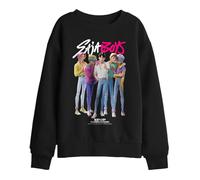 KPOP Demon Hunters Saja Boys Boy Band Sudadera Infantil, Negro, 12-13 A