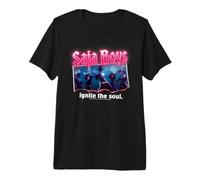 KPOP Demon Hunters Saja Boys Burning Photo Camiseta Premium