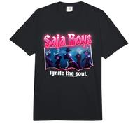 KPOP Demon Hunters Saja Boys Burning Photo Comfort Colors Adult Heavyweight T-Shirt