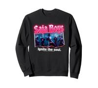 KPOP Demon Hunters Saja Boys Burning Photo Sudadera
