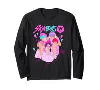 KPOP Demon Hunters Saja Boys Group Signatures Manga Larga