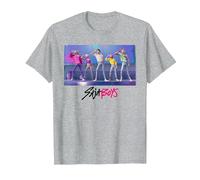 KPOP Demon Hunters Saja Boys Soda Pop Dance Camiseta, Hombre, Gris Jaspeado, M