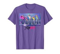 KPOP Demon Hunters Saja Boys Soda Pop Dance Camiseta, Hombre, Morado Jaspeado, 3XL