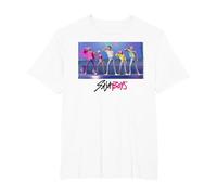 KPOP Demon Hunters Saja Boys Soda Pop Dance Camiseta, Hombre Tallas Grandes, Blanco, 2X Alto