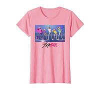 KPOP Demon Hunters Saja Boys Soda Pop Dance Camiseta, Mujer, Rosado, S