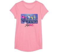 KPOP Demon Hunters Saja Boys Soda Pop Dance Camiseta, Niñas, Rosado, S