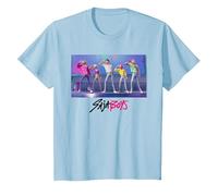 KPOP Demon Hunters Saja Boys Soda Pop Dance Camiseta, Niños, Azul Bebé, 6 años