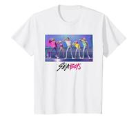 KPOP Demon Hunters Saja Boys Soda Pop Dance Camiseta, Niños, Blanco, 4 años