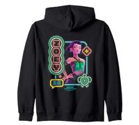 KPOP Demon Hunters Zoey Glowing Lights Sudadera con Capucha