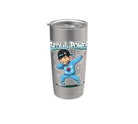 Kpop Fan Seúl Power K-pop Music Vaso térmico de acero inoxidable de doble pared