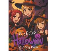 kpop Halloween Coloring Book