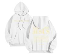Kpop Jimin with You - Sudadera con capucha Jimin You Never Walk Alone, sudadera para niño pequeño, blanco, XL