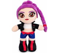 KPOP K-POP Peluche Cantante Coreana Idol RUMI Cabello Morado Trenzado 20cm