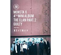 KPOP MONSTA X 4th Mini Album - The CLAN 2.5 Part.2 Guilty [Guilty version] CD + Photobook + Photocard