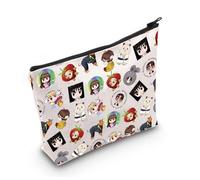Kpop Monster - Bolsa de maquillaje para fanáticos de la música coreana, diseño de policía internacional, bolsa de cosméticos, regalo de grupo, Interpol