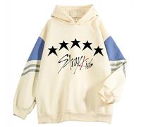 Kpop Stray Kids Hoodie Felix Bangchan Hyunjin Sweater Stray Kids Hoody Merchandise, Albaricoque, XL